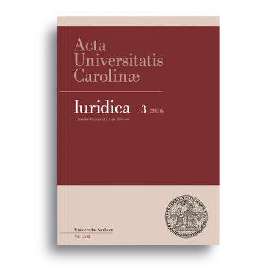 AUC Iuridica 2026/3