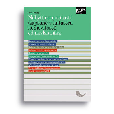 Nabytí nemovitosti (zapsané v katastru nemovitostí) od nevlastníka
