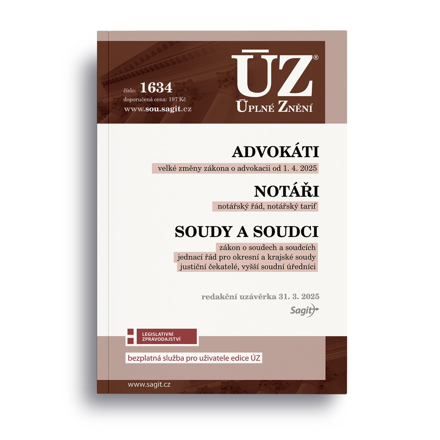 ÚZ - 1634 Advokáti, notáři, soudy a soudci
