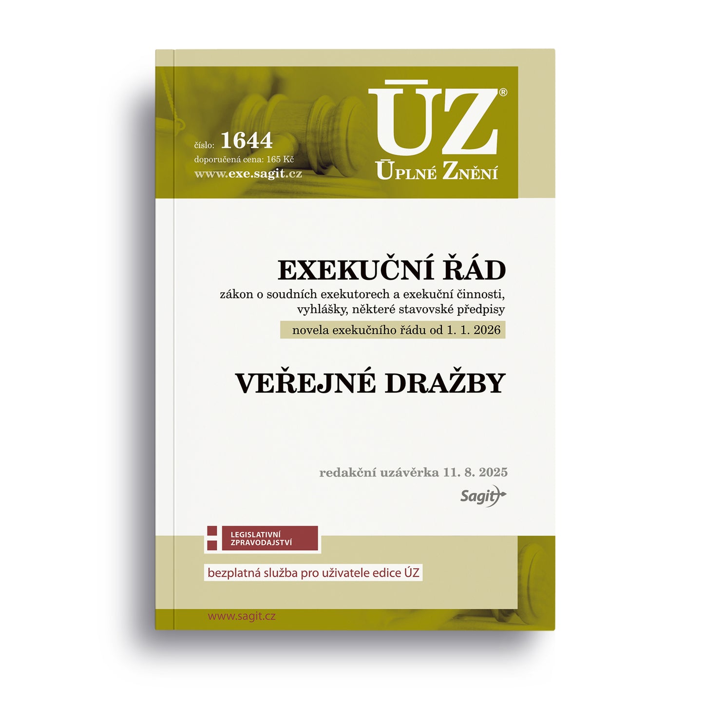 ÚZ - 1644 Exekuční řád, Veřejné dražby