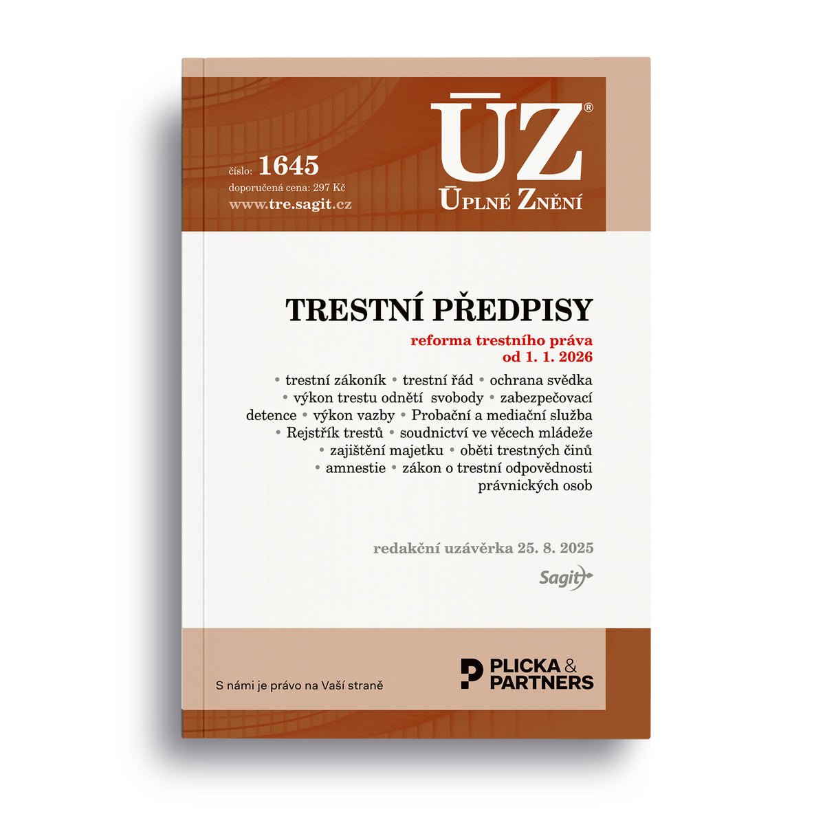 ÚZ - 1645 Trestní předpisy 2026